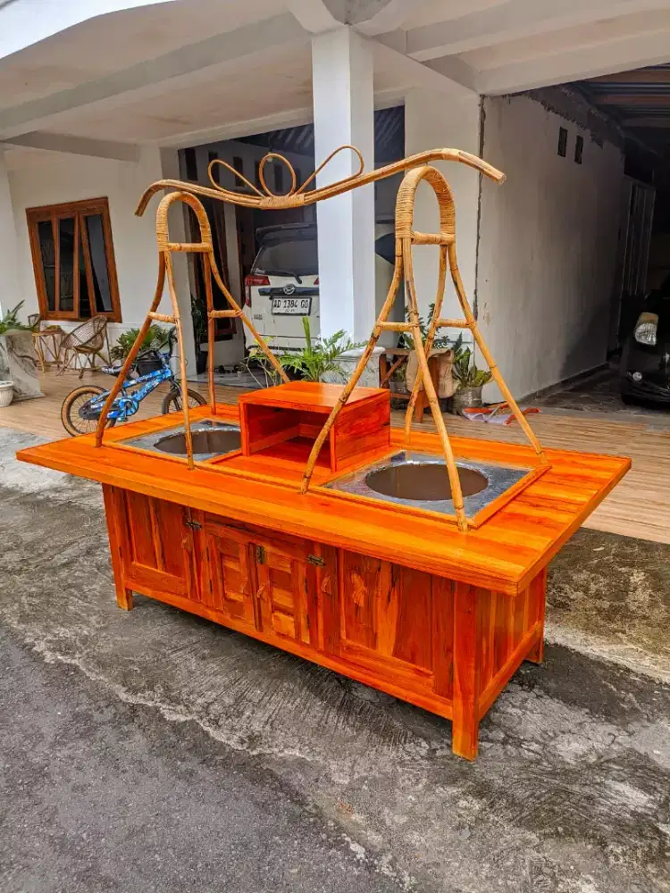 Gerobak soto pikul, gerobak angkringan, gerobak nasi goreng,dll