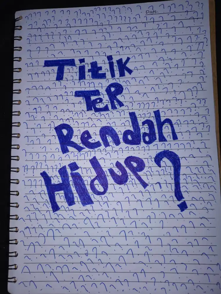 TITIK TERENDAH HIDUP?