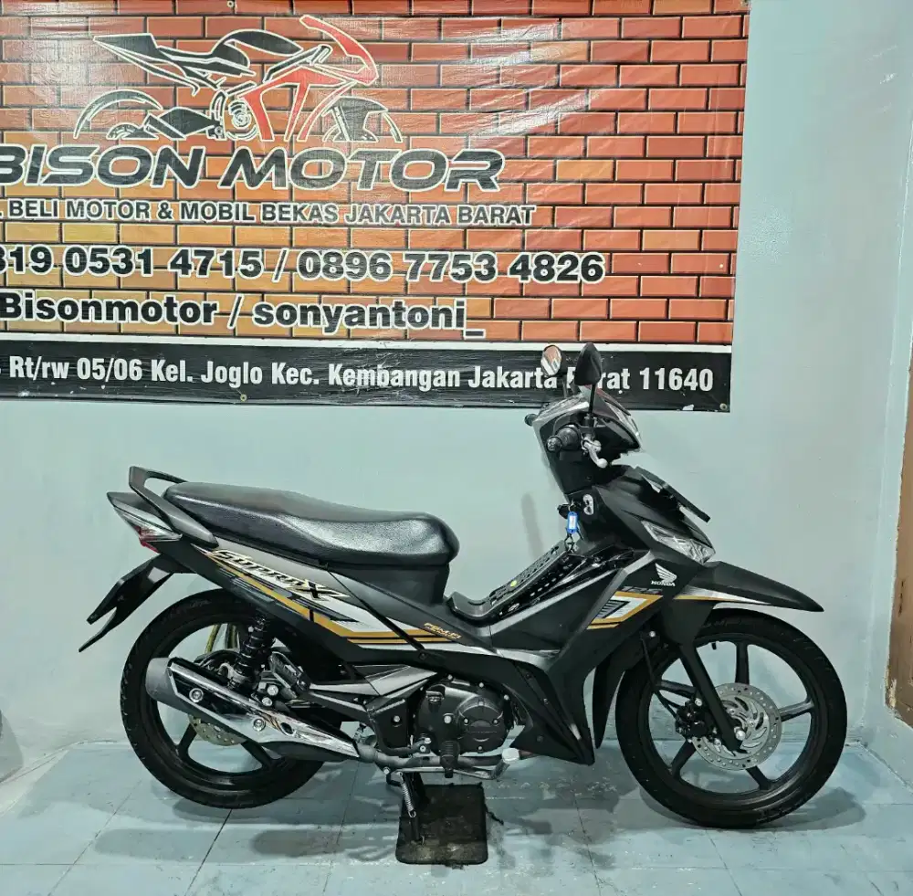 MEWAH KM 7RB! HONDA SUPRA X 125 FI CW DD TAHUN 2025 WARNA HITAM DOFF