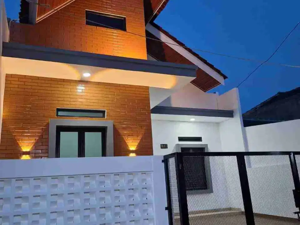 rumah cantik estetik di perumahan danita irigasi kota bekasi