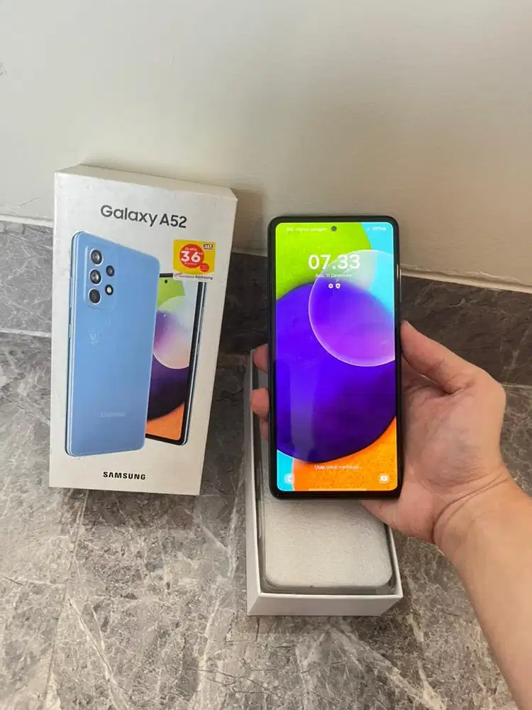 Samsung Galaxy A52 | 8/128 GB | with box | Kondisi bagus
