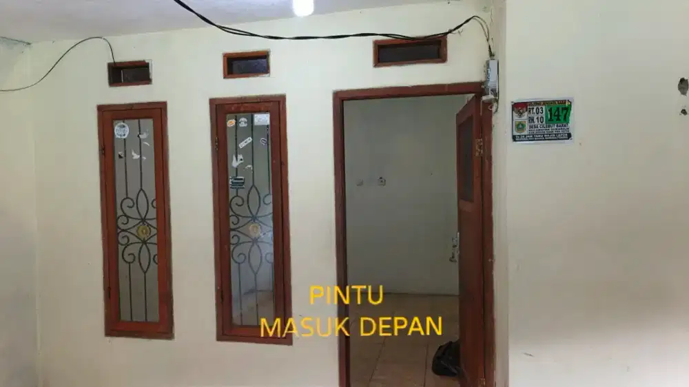 RUMAH MURAH 10 Menit ke stasiun Cilebut - Bebas banjir Dan Siap Huni