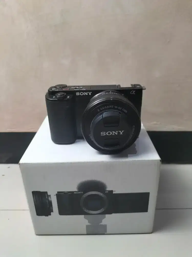 Sony Zv-E10 Fullshet Box Lengkap Mulus