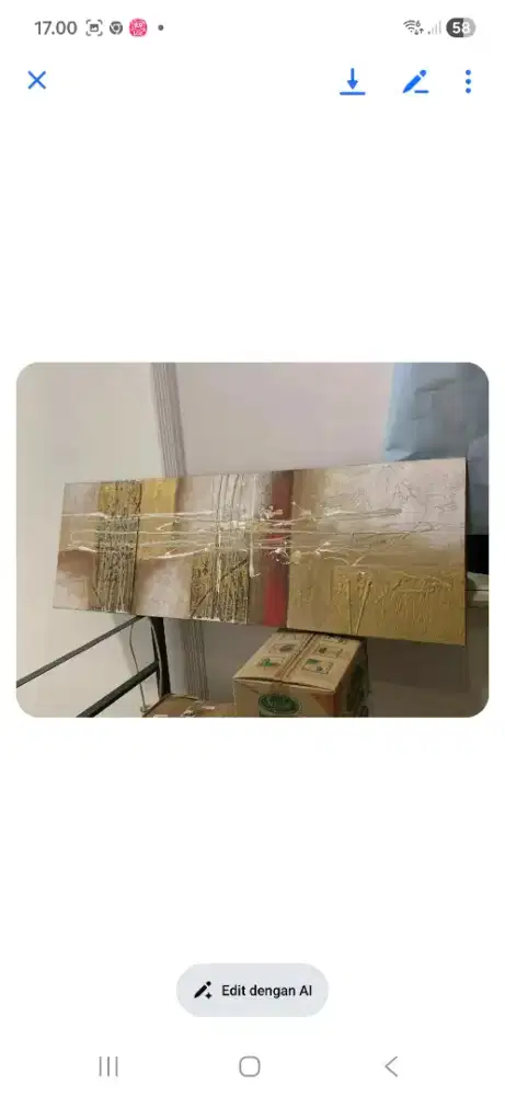 Dijual lukisan dinding