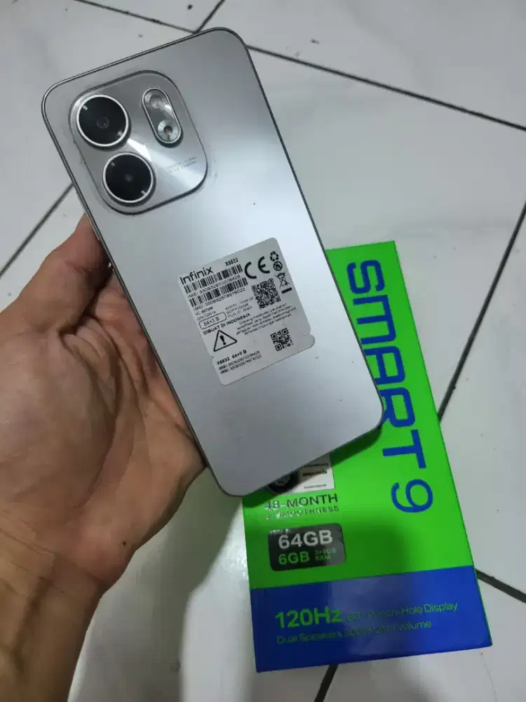 Infinix Smart9 Ram 6(3+3)/64GB Nominus mulus segel lengkap resmi