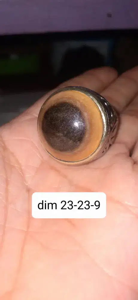 Batu akik. Kelor mata sapi.