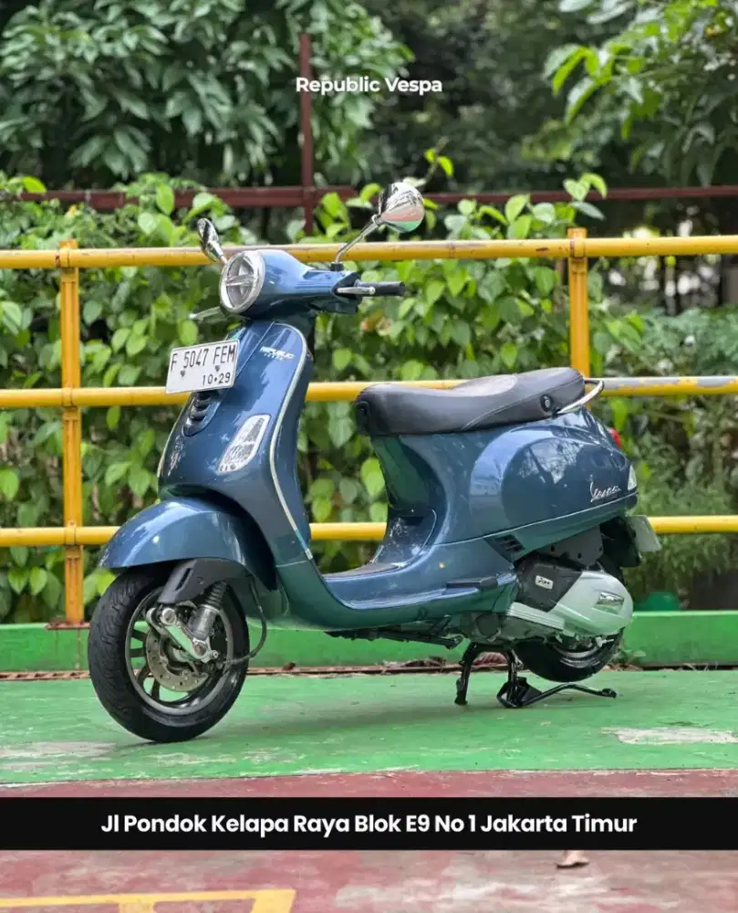 JUAL CEPAT PIAGGIO VESPA LX 125 IGET LED TAHUN 2019 PERFECT CONDITION