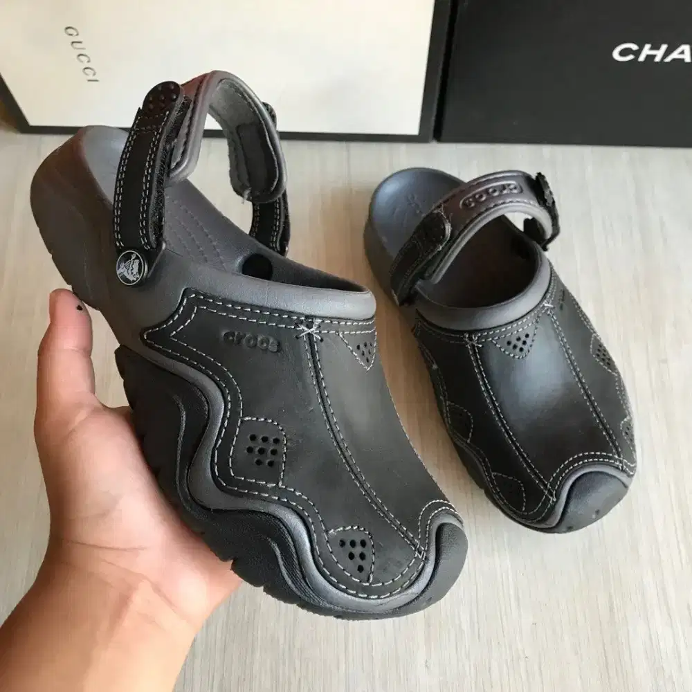 Crocs Swiftwater Mesh sandal santai original second sendal M7/39