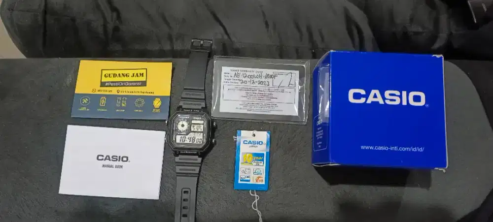 Casio AE 1200 WH /AVDF Hitam