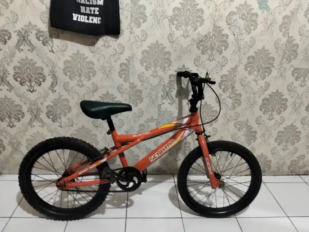 Sepeda BMX anak ukuran 18 untuk umur 5-8 tahun