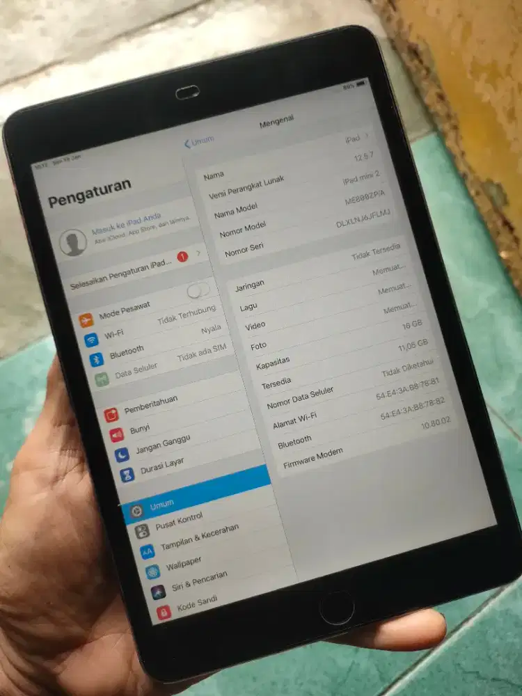 Ipad mini 2 batangan ipad aja