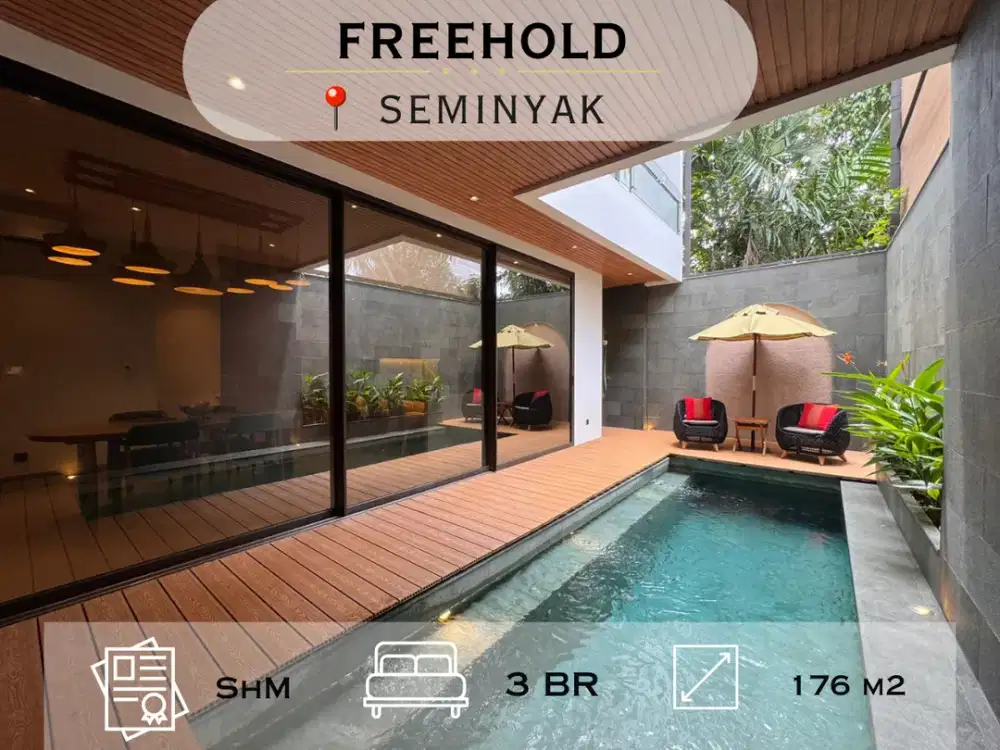 Modern Luxury Smart Home in Seminyak – Private Lift & Gym