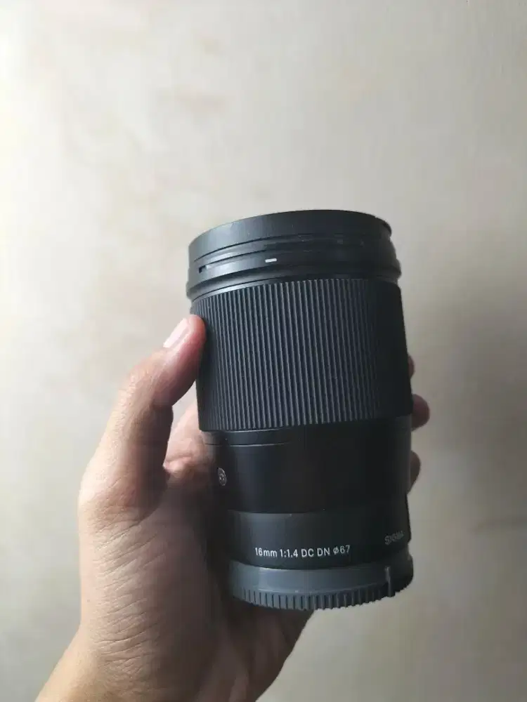 Lensa Sigma For Sony 16mm F1.4 Lancar Jaya