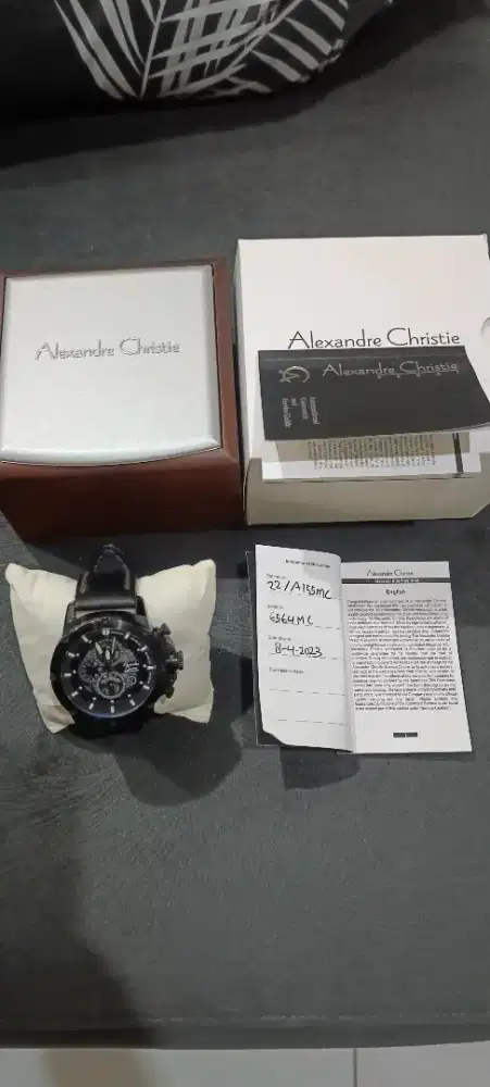 Alexandre christi pria type 6564 MC warna hitam