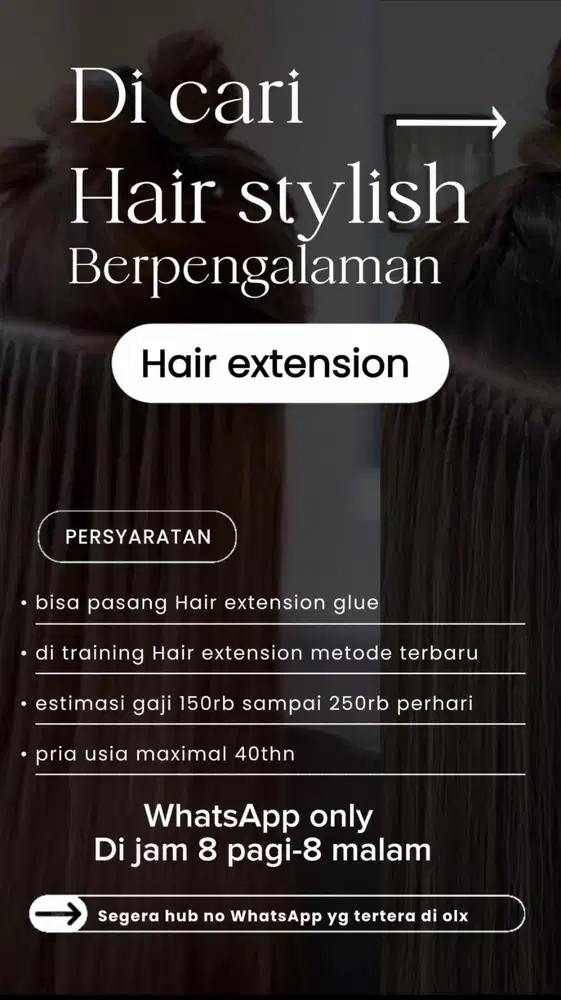 Lowongan stylish pria di Tebet