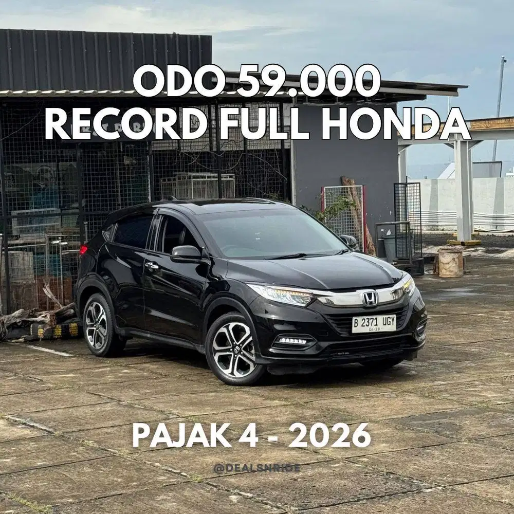 KM 59.000 ANTIKK !! PAJAK 4/2026 HONDA HRV SPECIAL EDITION 2018 MURAH