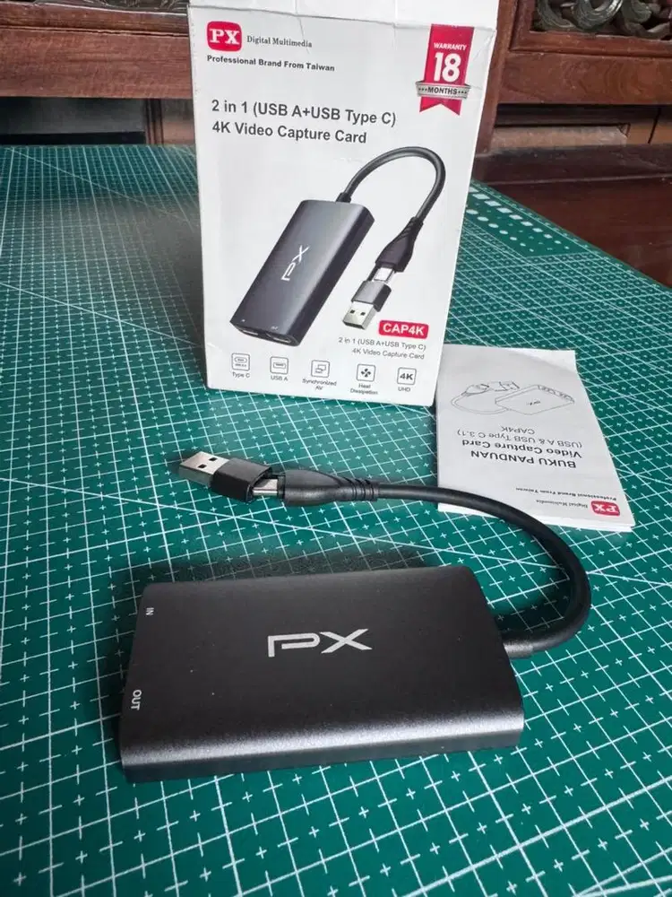 PX CAP4K Video Capture HDMI Card Video USB3.0 USB Type C with Loop