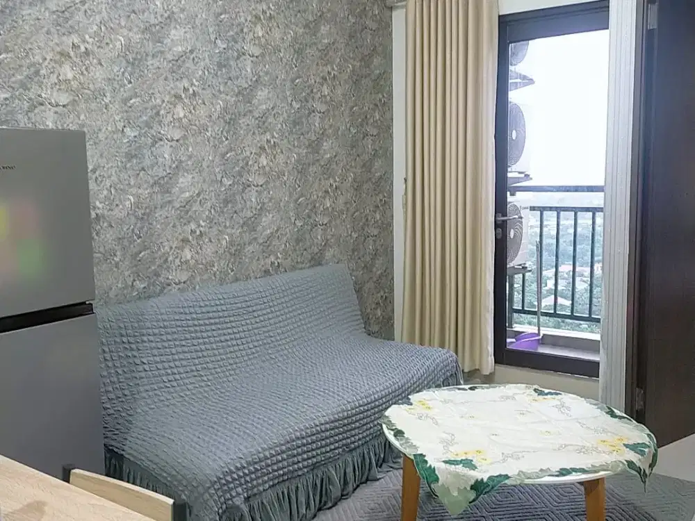 Dijual Apartemen 2BR Fully Furnished di Transpark Cibubur