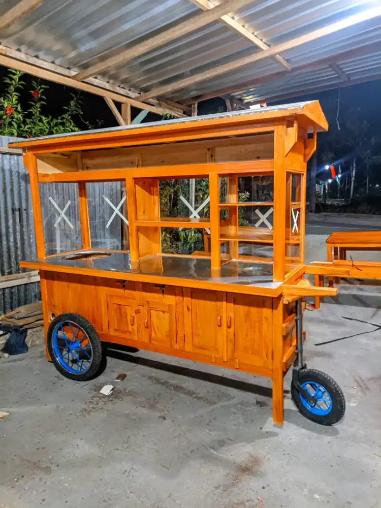 Gerobak nasi Bebek, gerobak angkringan, gerobak soto, dll