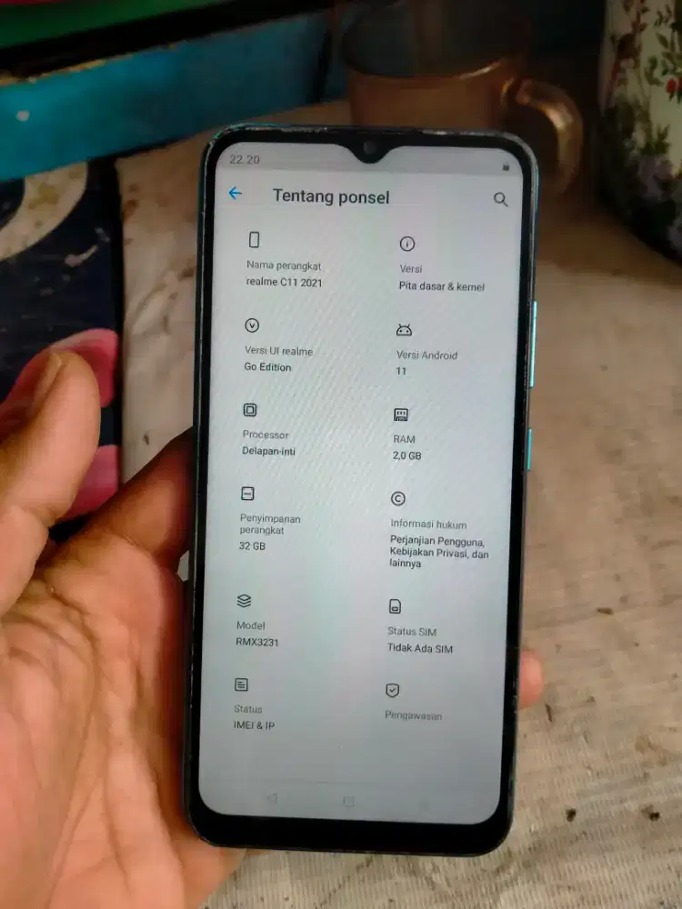 Realme c11 2021 ram 2/32