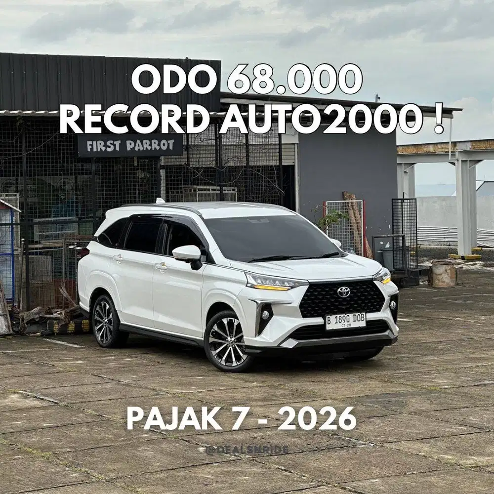 DIJAMIN TERMURAH ! PAJAK 7/2026 TOYOTA VELOZ Q NON TSS 2023 TERAWAT