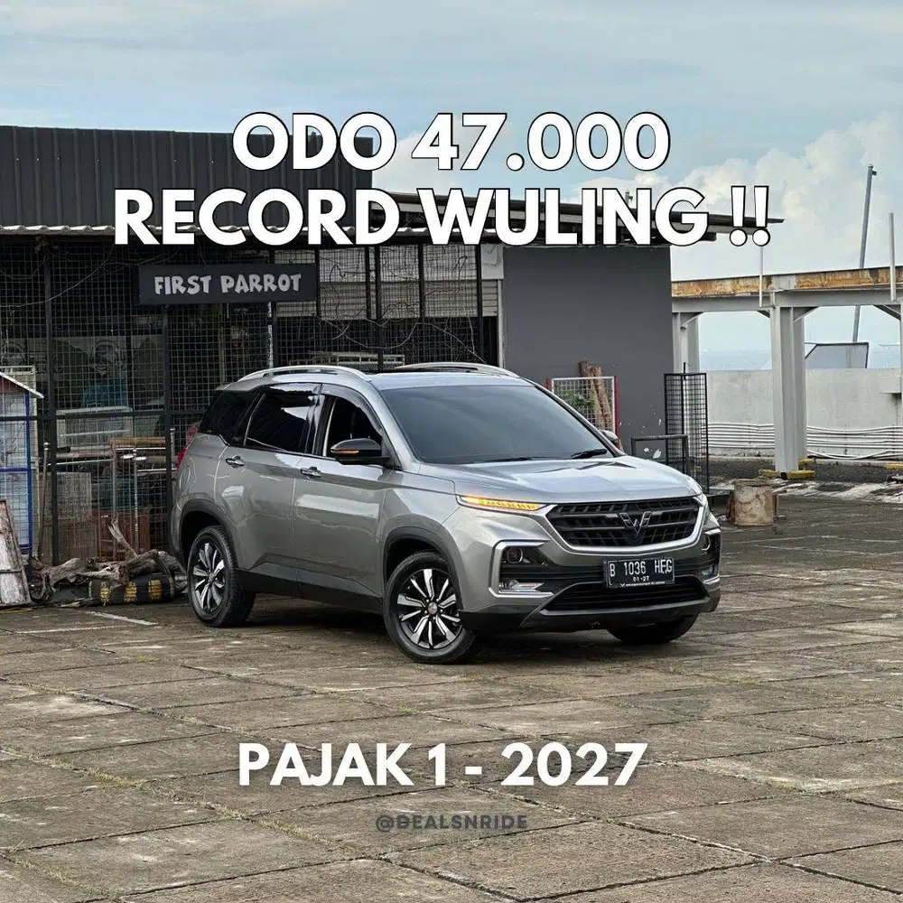KM 47.000 ANTIK !! PAJAK 1/2027 WULING ALMAZ EXCLUSIVE 7 SEATER 2021
