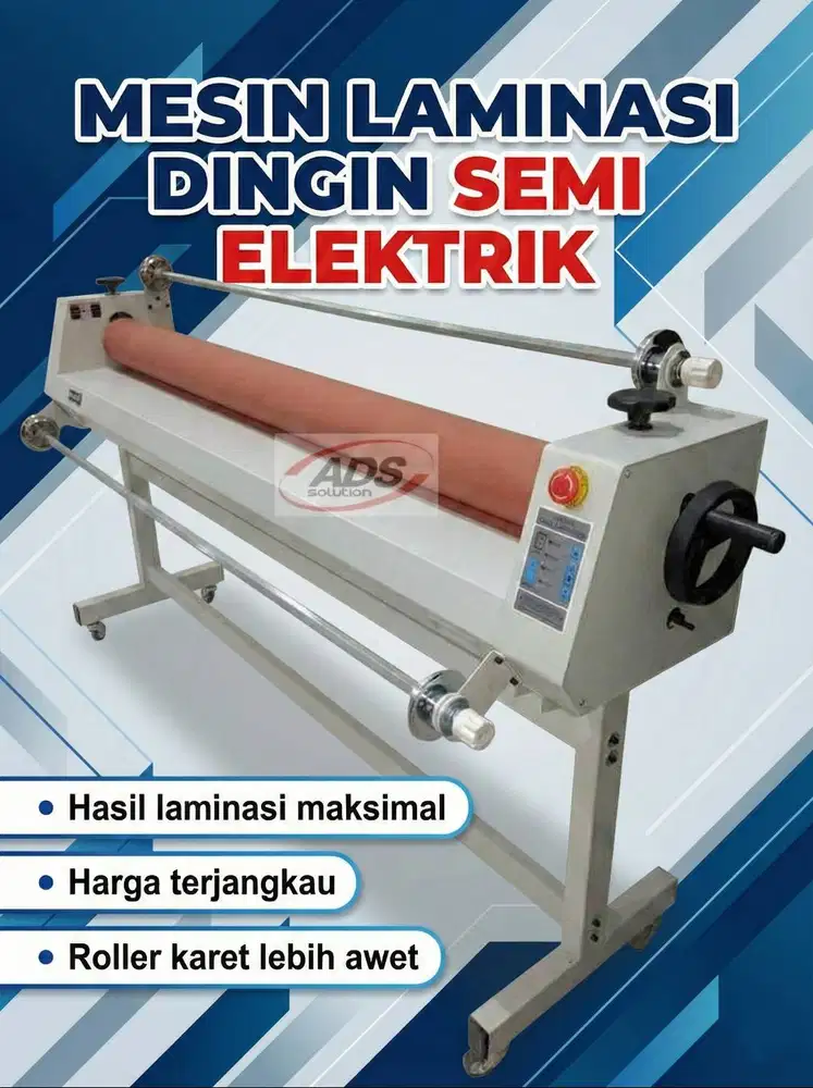MESIN LAMINASI DINGIN MANUAL / SEMI ELEKTRIK