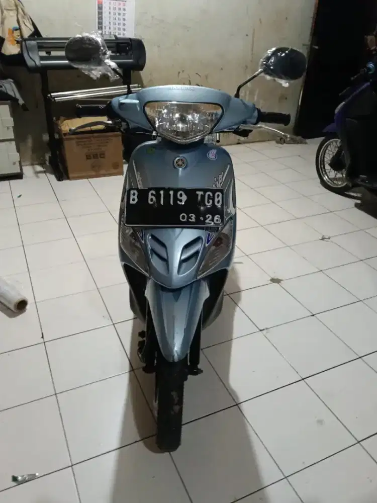 Yamaha mio sporty 5TL pajak ON biru telor asin bpkb stnk faktur