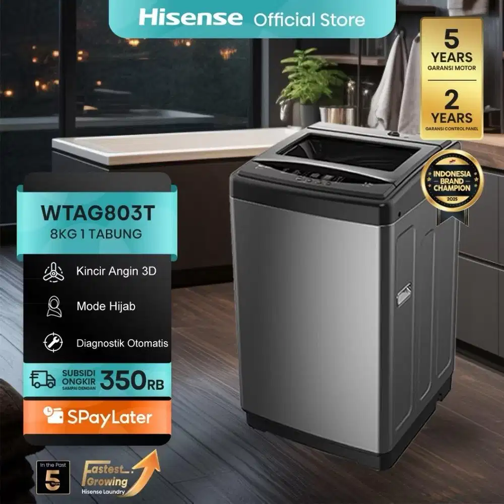 Mesin cuci hisense