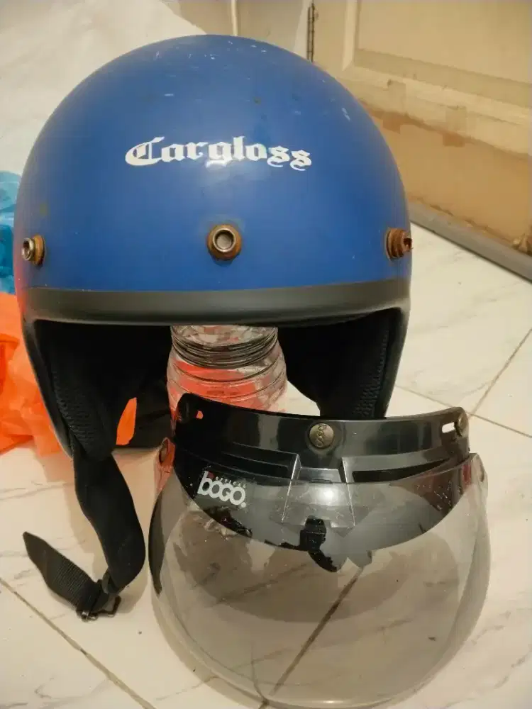 Helm Cargloss Original blue Navy doff