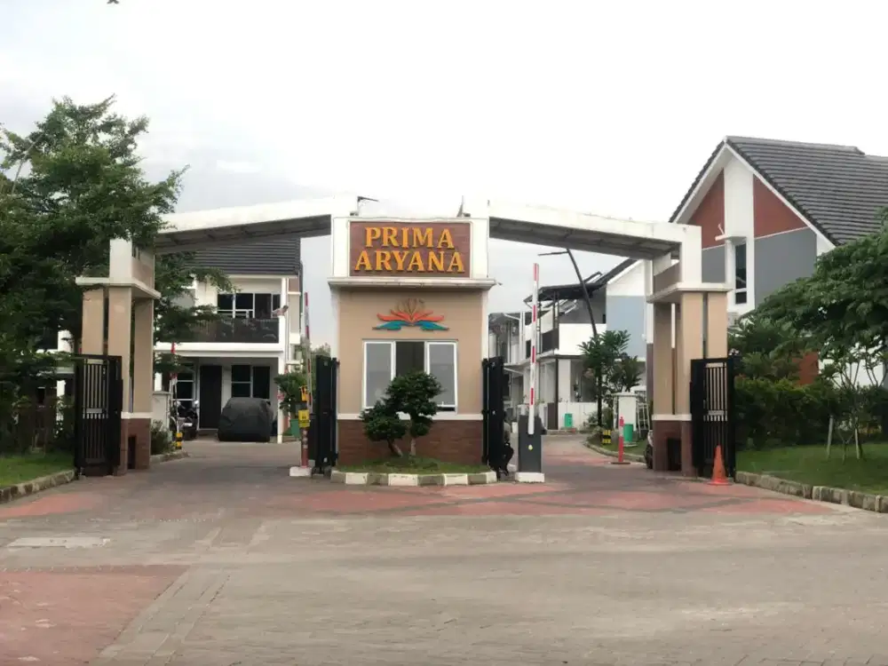 Dijual rumah cluster 2lt di Perumahan Aryana Karawaci Curug Tangerang