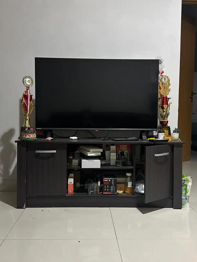 RAK KACA - RAK TV - MEJA BELAJAR