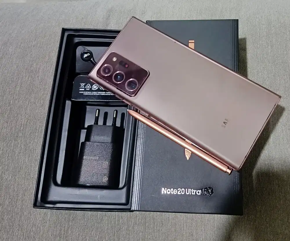 Samsung Note 20 Ultra 256gb Resmi Indonesia Fullset