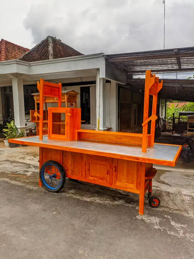 TERMURAH Gerobak Pecel lele , Gerobak Bakso , Gerobak mie ayam , Soto