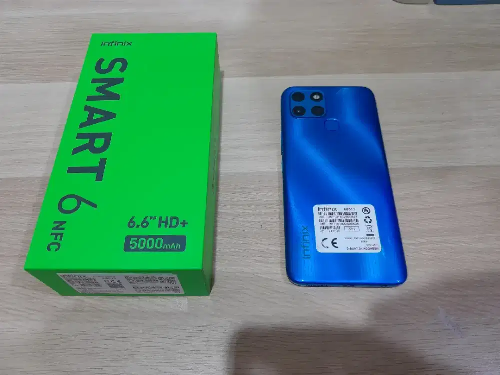 Jual infinix smart 6 nfc superrr
