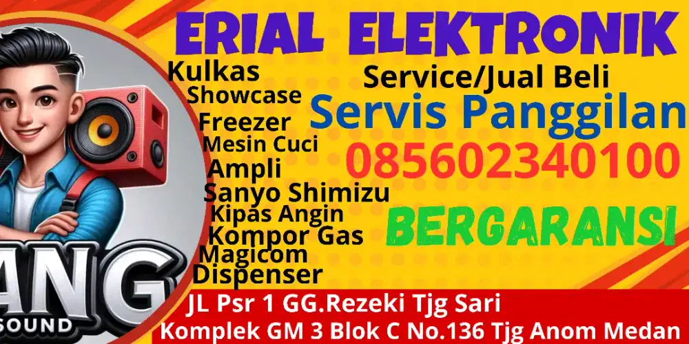 Servis perbaikan service kulkas mesin cuci dll