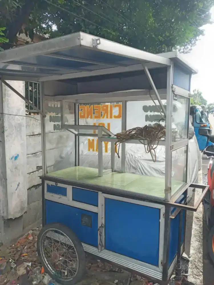 Jual gerobak siap pake