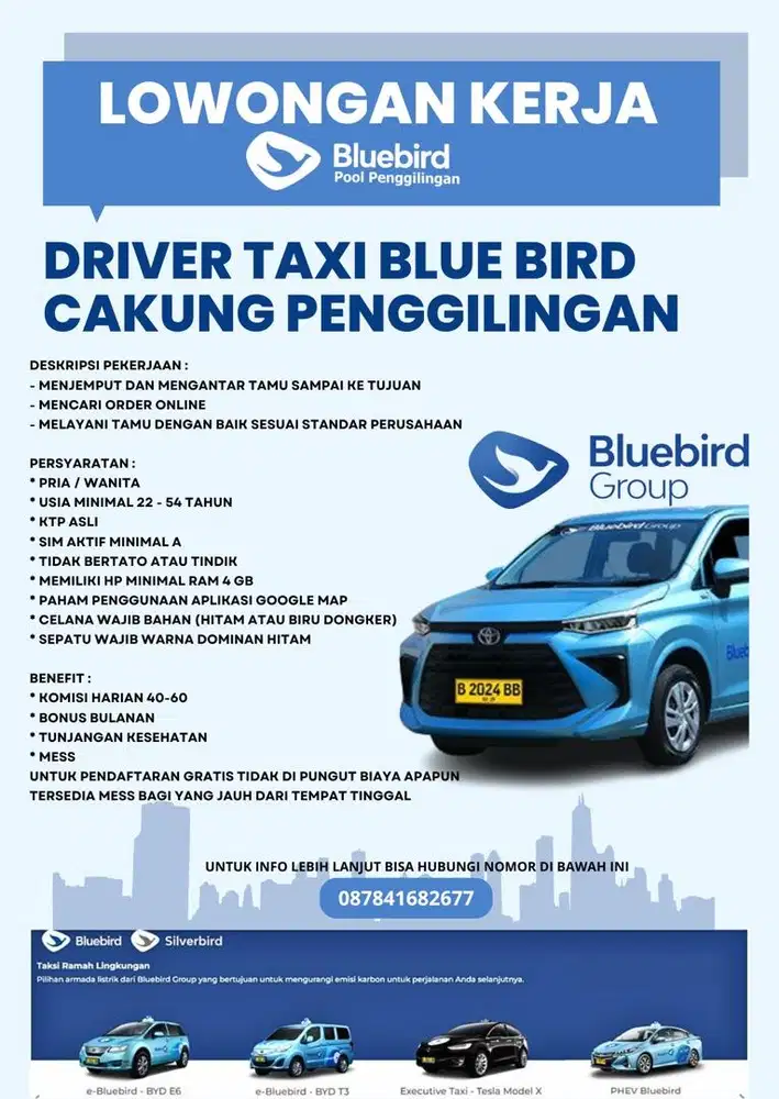 LOWONGAN KERJA DRIVER