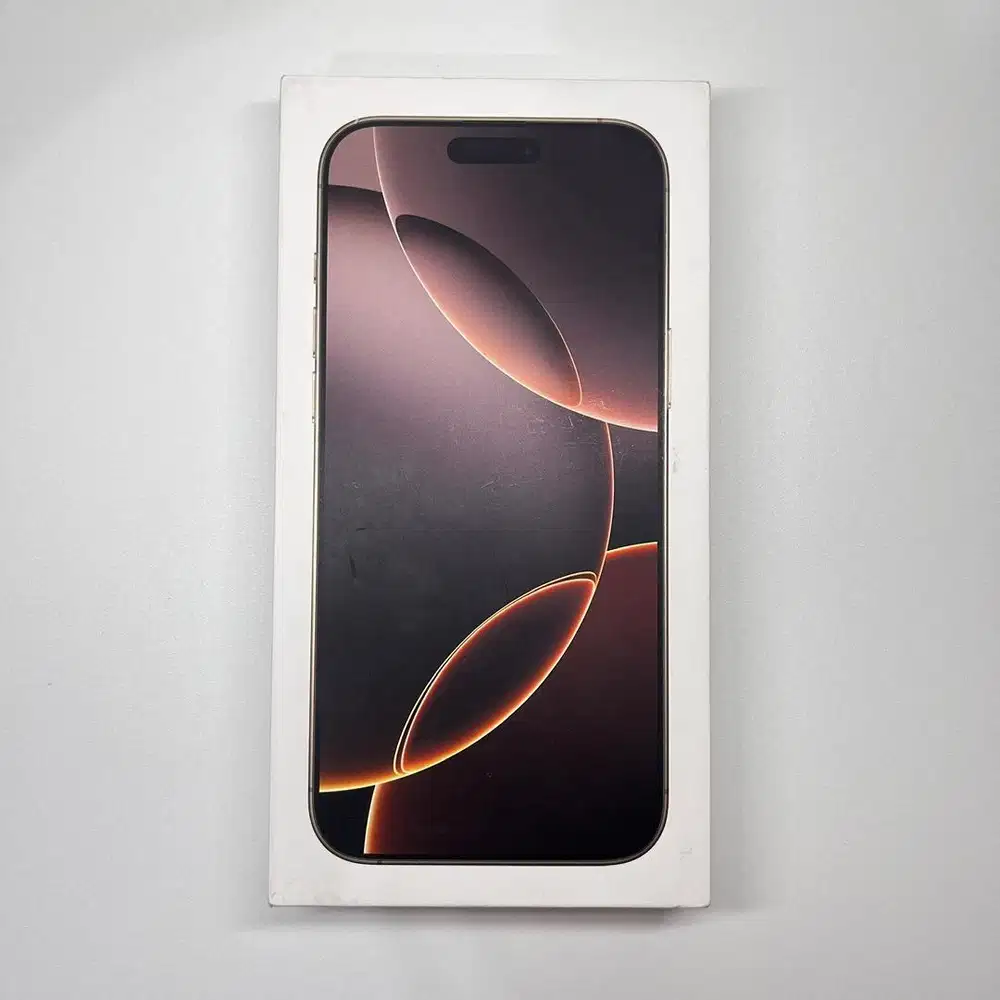 iPhone 16 Pro Max 256GB Desert Titanium NEW / Baru Garansi Resmi iBox