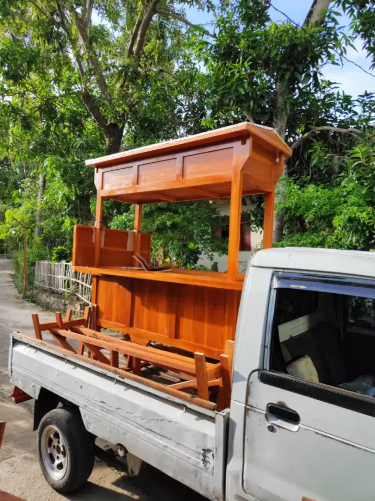 Sedia Gerobak Angkringan, Bakso Mie Ayam, Bubur, Sate, Soto, Pecel dll
