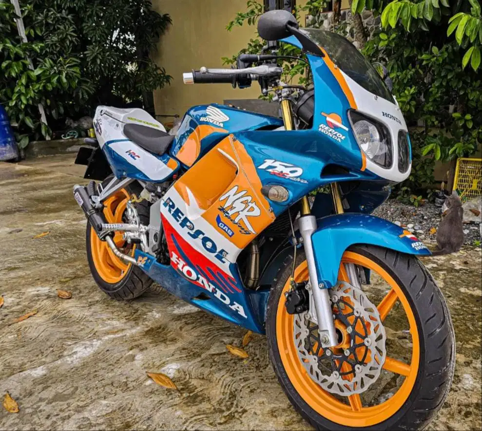 Jual Motor Honda NSR 150Rc Repsol Thn 1997 awal bulan