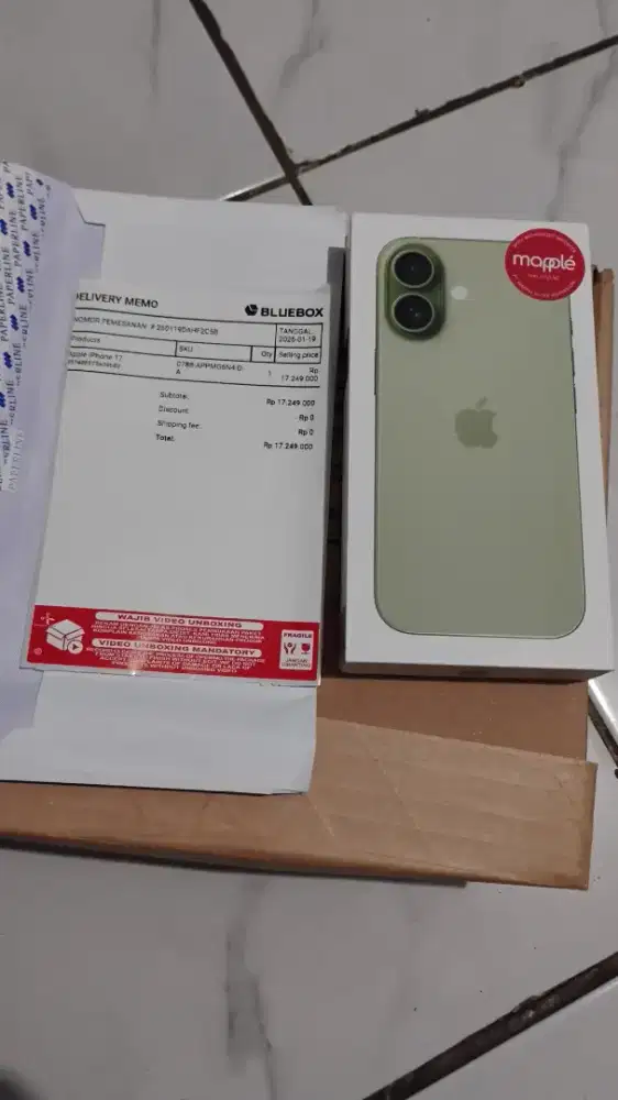 iPhone 17 256GB Warna Sage