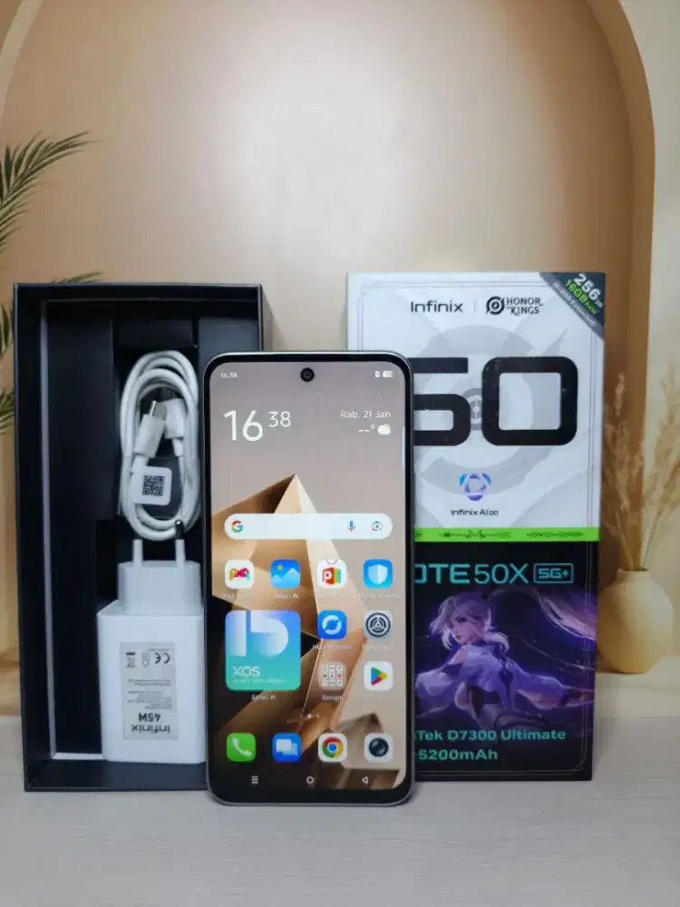 Infinix note 50 5G+
Ram 8/256