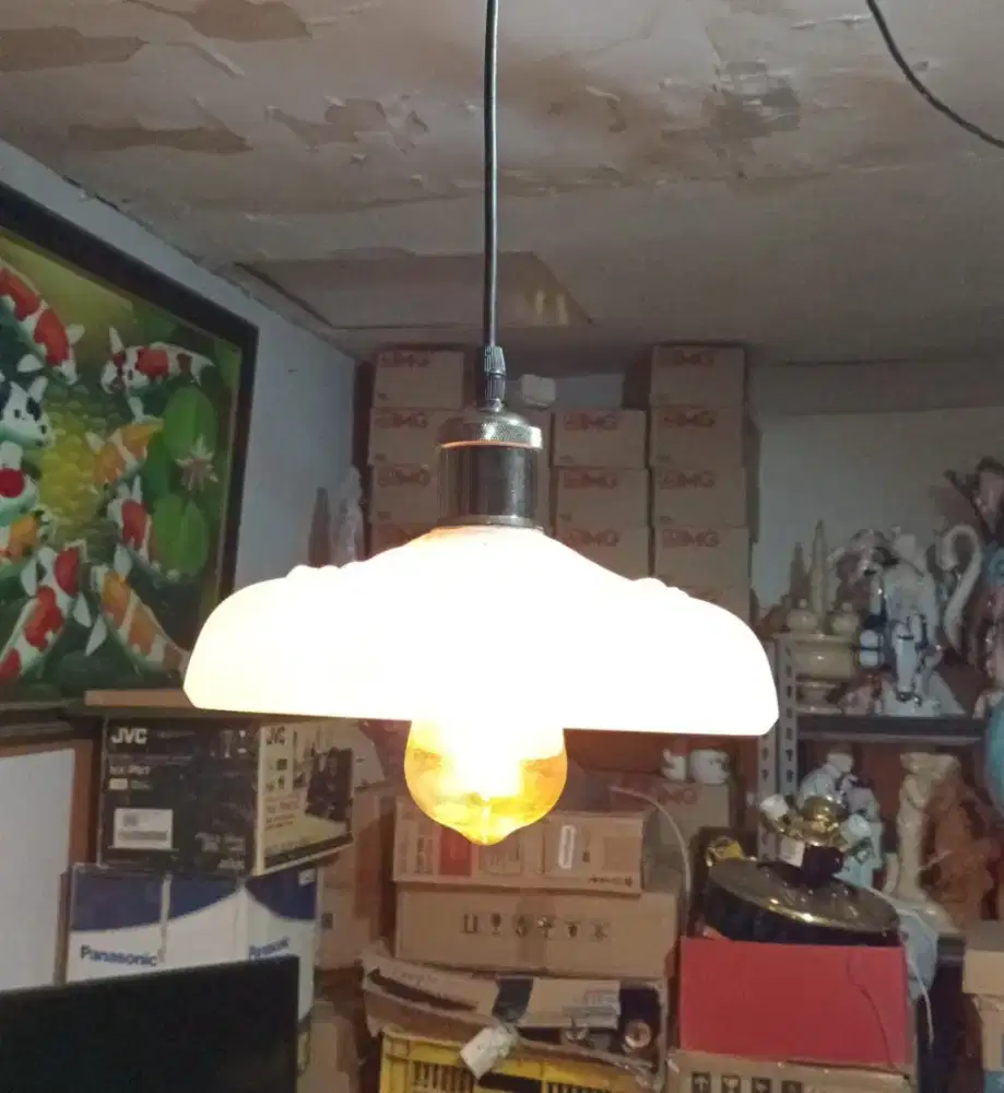 Lampu gantung bhn kaca
