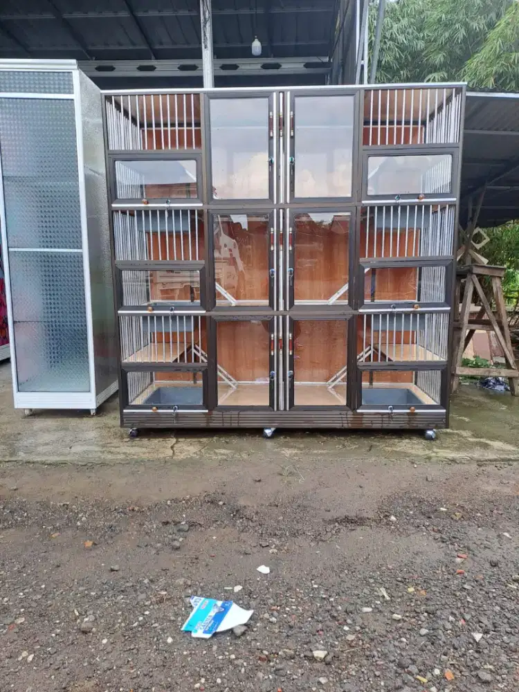 Jual kandang kucing pintu 6