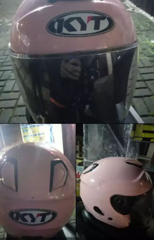 Helm kyt pink size M