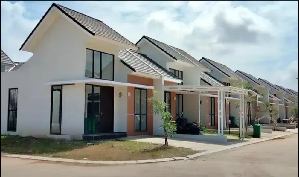 Disewakan rumah cluster emerald residence sepatan