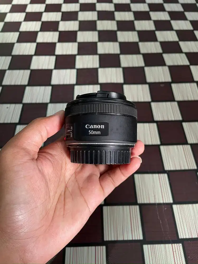 lensa fix canon 50mm f1.8 STM