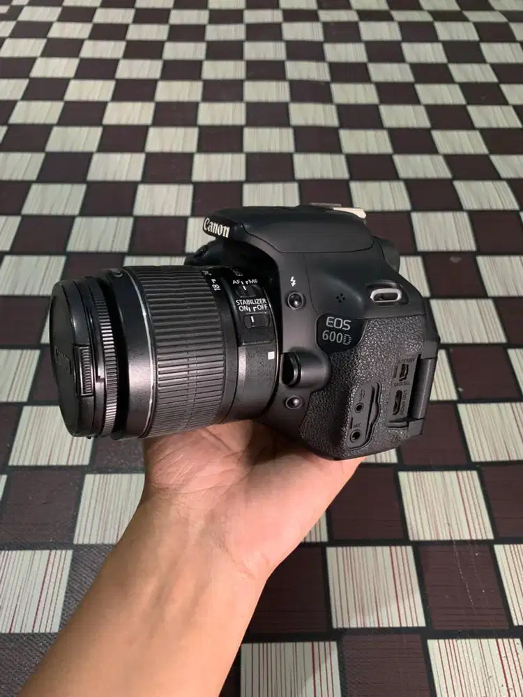 canon 600d layar flip