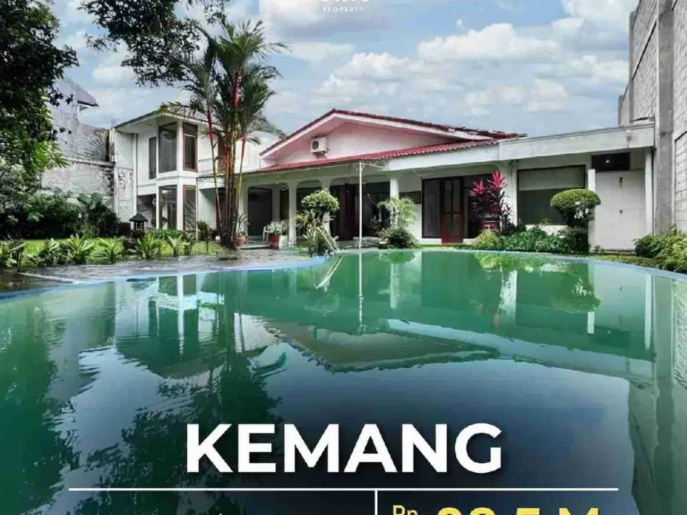Turun Harga Rumah Halaman Luas Ada Private Pool Di Kemang Jakarta Selatan